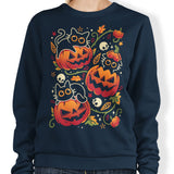 Black Cats Pumpkin Party - Sweatshirt