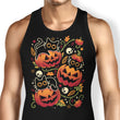 Black Cats Pumpkin Party - Tank Top
