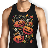 Black Cats Pumpkin Party - Tank Top