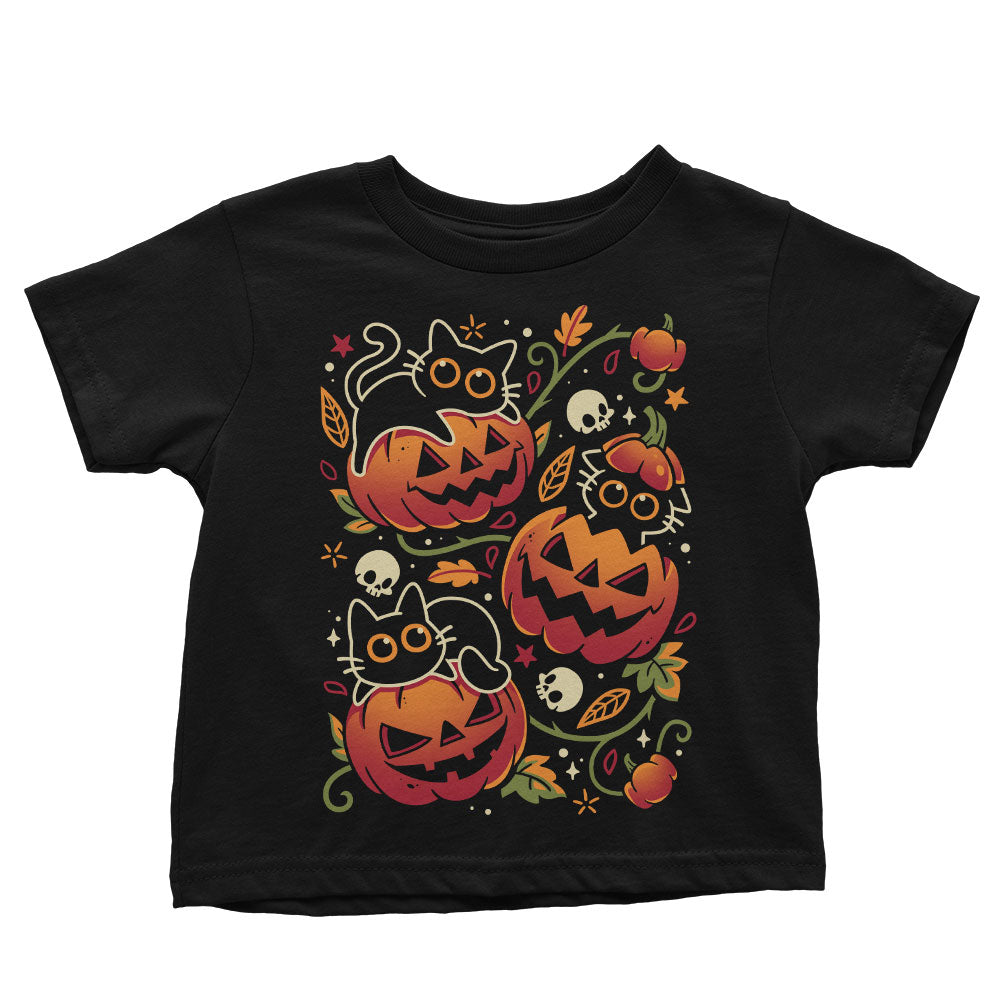 Black Cats Pumpkin Party - Youth Apparel