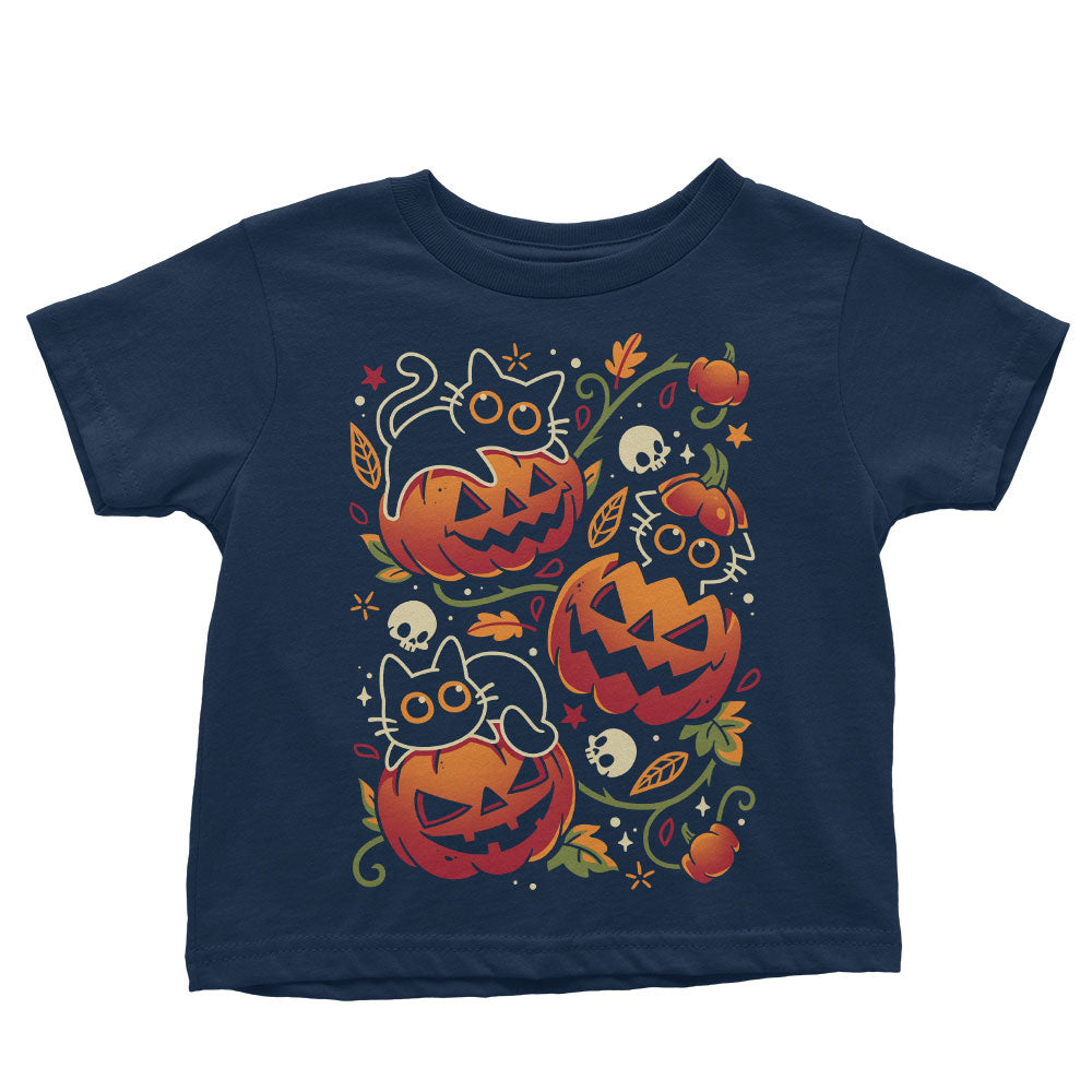 Black Cats Pumpkin Party - Youth Apparel