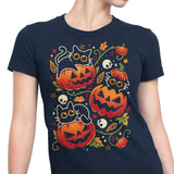 Black Cats Pumpkin Party - Women's Apparel