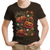 Black Cats Pumpkin Party - Youth Apparel