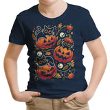 Black Cats Pumpkin Party - Youth Apparel