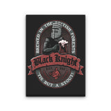 Black Knight Stout - Canvas Print
