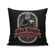 Black Knight Stout - Throw Pillow
