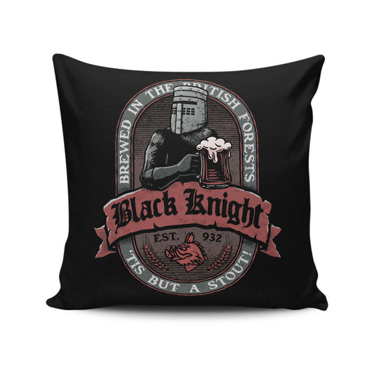 Black Knight Stout - Throw Pillow