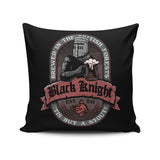 Black Knight Stout - Throw Pillow