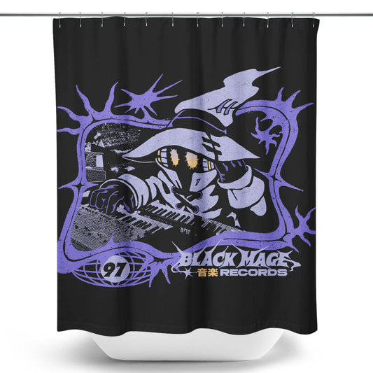 Black Mage Records - Shower Curtain