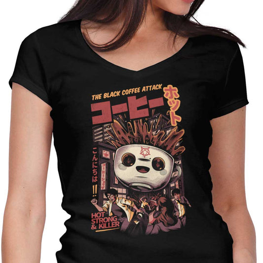 Black Magic Coffee - Women's V-Neck