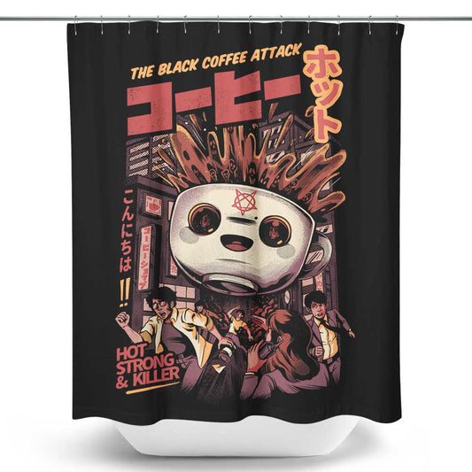 Black Magic Coffee - Shower Curtain