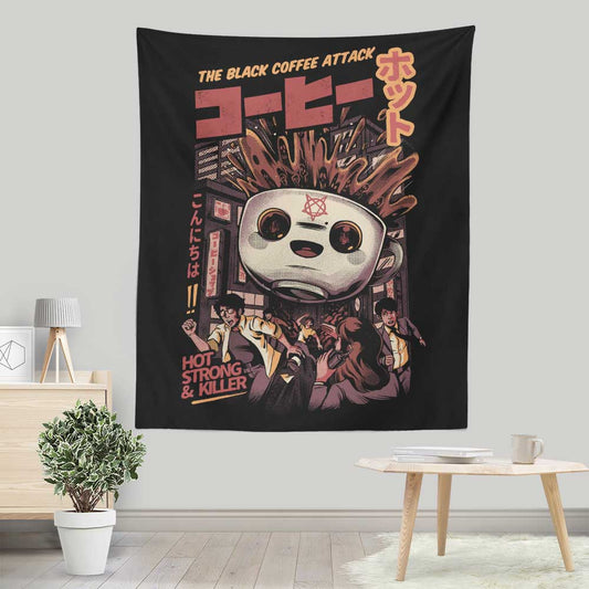 Black Magic Coffee - Wall Tapestry