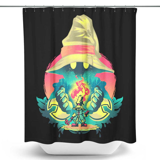 Black Magic Legend - Shower Curtain