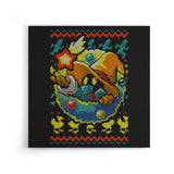 Black Magic Sweater - Canvas Print
