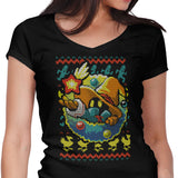 Black Magic Sweater - Women's V-Neck