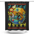 Black Magic Sweater - Shower Curtain
