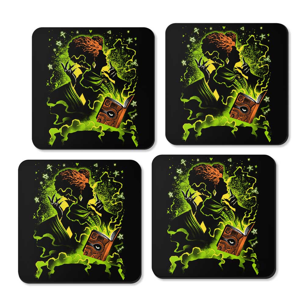 Black Magic Witch - Coasters