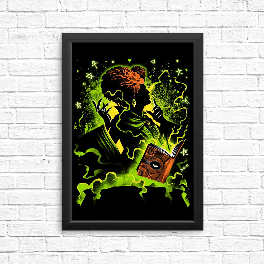 Black Magic Witch - Posters & Prints