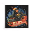 Blazing Skull - Canvas Print