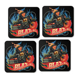 Blazing Skull - Coasters