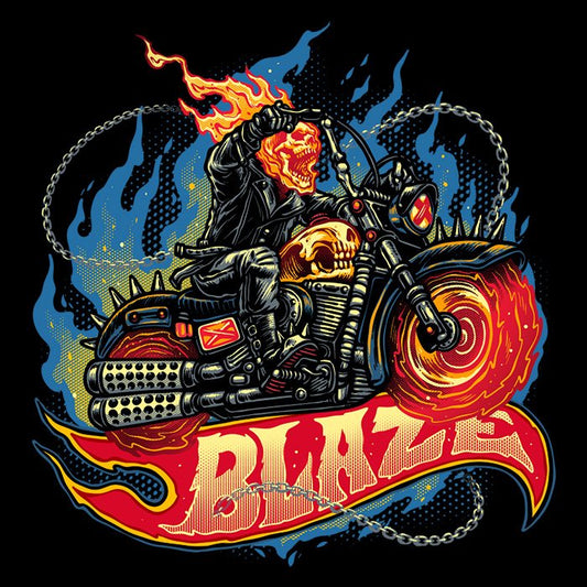 Blazing Skull - Tote Bag