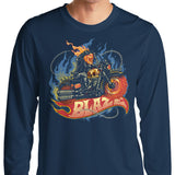 Blazing Skull - Long Sleeve T-Shirt
