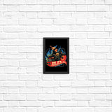 Blazing Skull - Posters & Prints