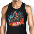 Blazing Skull - Tank Top