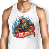 Blazing Skull - Tank Top