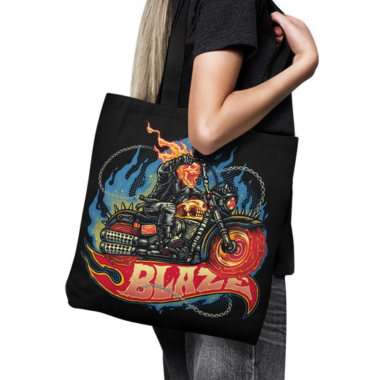 Blazing Skull - Tote Bag