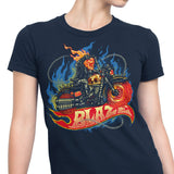 Blazing Skull - Women's Apparel