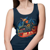 Blazing Skull - Tank Top