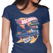 Blazing Time Machine - Women's V-Neck