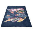 Blazing Time Machine - Fleece Blanket