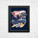 Blazing Time Machine - Posters & Prints