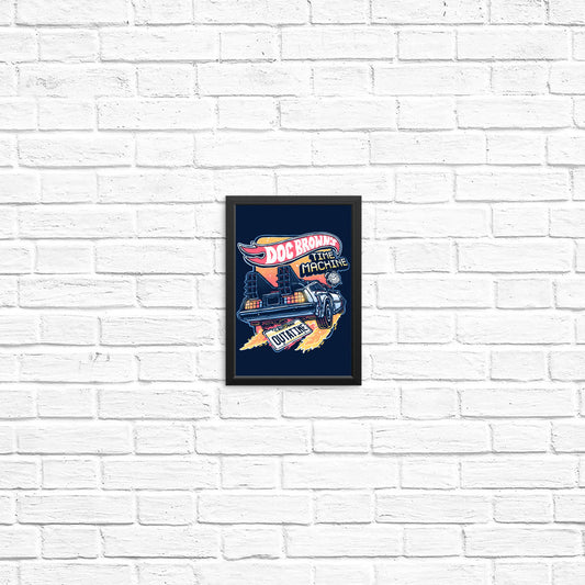 Blazing Time Machine - Posters & Prints