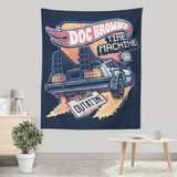 Blazing Time Machine - Wall Tapestry