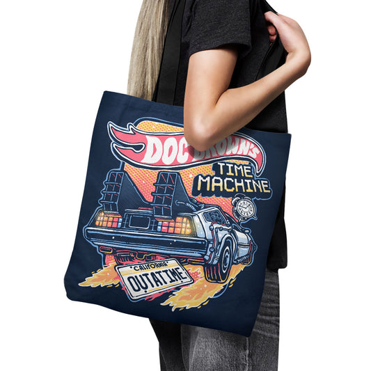 Blazing Time Machine - Tote Bag
