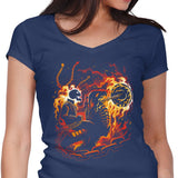 Blazing Vengeance - Women's V-Neck