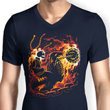 Blazing Vengeance - Men's V-Neck