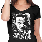 Blood is the Life - Women's V-Neck