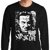 Blood is the Life - Long Sleeve T-Shirt
