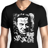 Blood is the Life - Men's V-Neck