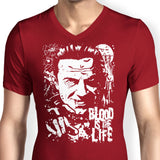 Blood is the Life - Men's V-Neck