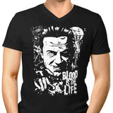 Blood is the Life - Men's V-Neck