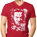 Blood is the Life - Men's V-Neck
