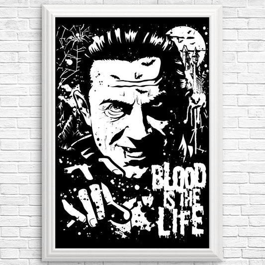 Blood is the Life - Posters & Prints