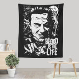 Blood is the Life - Wall Tapestry