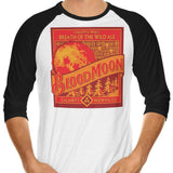 Blood Moon - 3/4 Sleeve Raglan T-Shirt