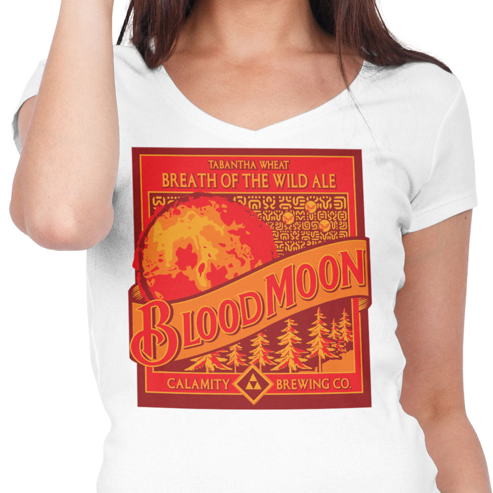 Blood Moon - Women's V-Neck